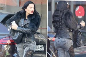 Brigitte a defilat în oraş cu fundul de 4.000 €