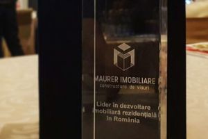 Maurer Imobiliare – premiul de onoare „Liderul în dezvoltare imobiliară rezidenţială în România”