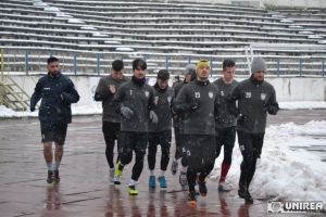 Marius Coman, testat de Unirea Alba Iulia în amicalul de la Blaj… Fotbalistul de la Arieşul Apuseni Baia de Arieşm nu atacantul prim-divizionarei Cluj