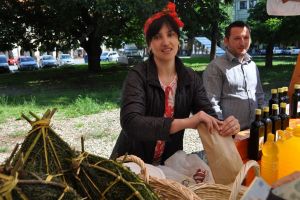 Primii vestitori ai primăverii, la Târgul ”Produs în Bistriţa-Năsăud”