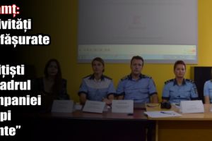 Activităţi desfăşurate de poliţiştii Compartimentului de Analiză şi Prevenirea Criminalităţii în cadrul campaniei „Aripi Frânte”