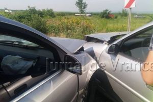 ULTIMA ORA: Al doilea accident pe centura Focsaniului. Doua autoturisme implicate