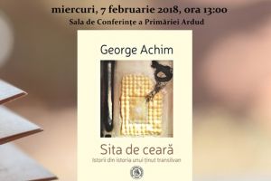 Lansare de carte deosebită la Ardud. George Achim – “Sita de ceară”