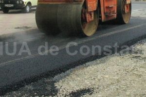 Sute de metri de asfalt, furati intr-o noapte. Unde s-a intamplat