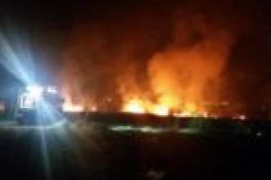 Patru incendii într-o singură noapte!