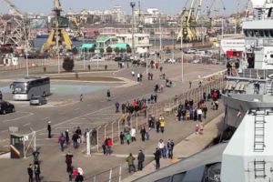 NAVE de LUPTĂ, sub comanda NATO, în portul CONSTANȚA