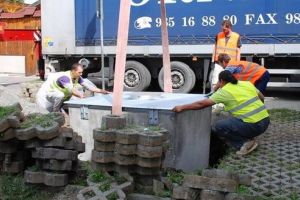 20 de pubele subterane noi, amplasate în şapte zone din Târgu-Mureş