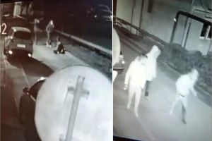 Imagini cutremurătoare: Tânăr de 24 de ani înjunghiat de mai multe ori în plină stradă! (VIDEO)