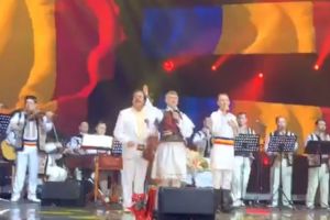Cristian Pomohaci a cântat pentru fraţii de peste Prut