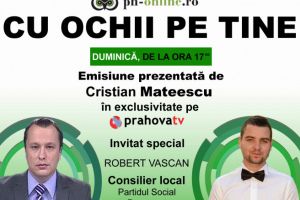 Consilierul local Robert Vascan, invitat in emisiunea 