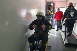 Șapte pompieri militari se perfecţionează la Constanţa