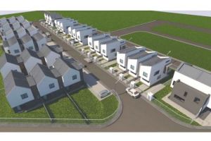 Case cochete cu curte proprie într-o zonă liniştită la şase kilometri de centrul Sibiului