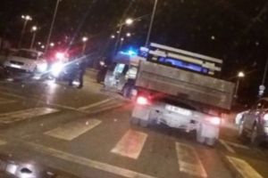 Accident pe strada General Ştefan Guşe