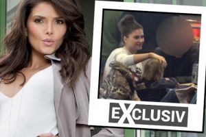 Cine e barbatul cu care Alina Puscas a iesit la masa? Cei doi par extrem de apropiati VIDEO EXCLUSIV