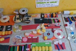 FOTO: Patrula de reciclare a Grădiniţei cu program prelungit Step by Step nr.12 Alba Iulia – în acţiune!