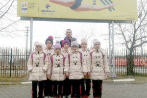 Gimnastele CSS Bârlad, în cantonament la Izvorani