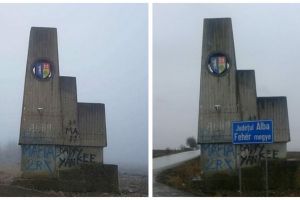 Indicatorul dintre judeţele Alba şi Mureş, marcat în română şi maghiară, a fost retras. Preşedintele CJ Mureş, acuzat de abuz în serviciu