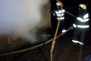 Intervenţie dificilă a pompierilor militari la Scurtu Mare