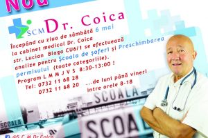 Anunţuri de specialitate la SCM Dr. Coica