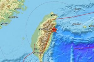 Cutremur violent in Taiwan. Ce magnitudine a avut. Un hotel s-a prabusit si mai multe cladiri au fost afectate