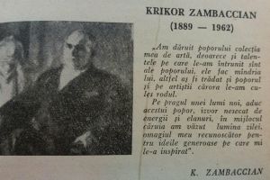 #citesteDobrogea: 129 de ani de la nasterea lui Krikor H. Zambaccian, un mecena dobrogean