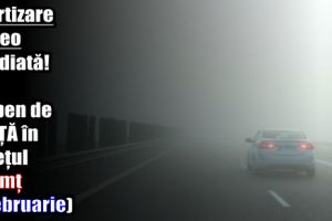 Avertizare meteo imediată! Cod galben de CEAȚĂ în judeţul Neamţ (7 februarie)