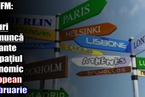 ANOFM: 649 locuri de muncă vacante în Spaţiul Economic European – 7 februarie