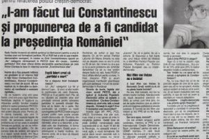 Urmaşii Seniorului Coposu, măcinaţi de orgolii şi după ratarea intrării în Parlament
