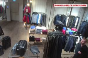 Patru bărbaţi, suspectaţi că au furat sute de articole vestimentare din mall-urile din Ploiesti