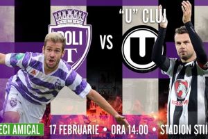 Bursele Politehnica se lanseaza cu ocazia unui meci amical cu cei de la U Cluj