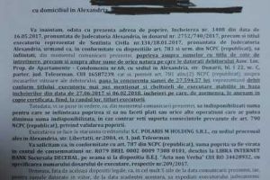 Un executor judecătoresc creează panică printre alexăndreni – Persoanele fizice sunt executate silit pentru datoriile Asociaţiilor de Proprietari către Polaris M. Holding
