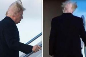 Donald Trump victima unui moment stânjenitor - VIDEO