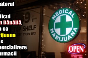Senatorul PNL, medicul Leon Dănăilă, vrea ca marijuana să se comercializeze în farmacii