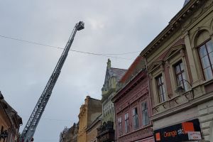 Incendiu pe strada Republicii. O persoană decedată