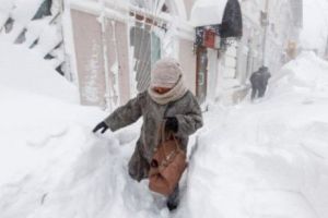 URGIA POLARĂ A LOVIT! Avem imaginile cu locurile „ASFIXIATE