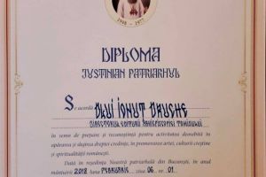 Ionut Druche, colaboratorul ZIUA de Constanta, a primit de la PF Daniel una dintre inaltele medalii conferite de Patriarhia Romana