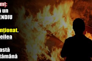 Neamţ: Încă un incendiu pus intenţionat. Al treilea din această săptămână