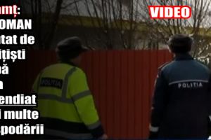 Neamţ: Piroman căutat de poliţişti după ce a incendiat mai multe gospodării