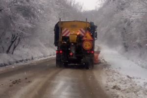 Unde actioneaza utilajele DRDP Constanta. Apropare 400 de tone de sare, imprastiate  