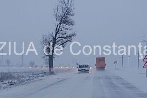 Starea drumurilor. Cum se circula in judetul Constanta (galerie foto)