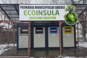 EcoInsule, containere de colectare selectivă a gunoiului la Săcele