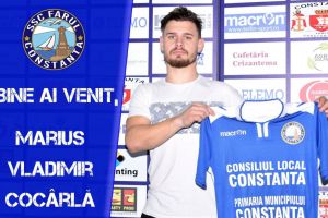 ​Bine ai venit!: SSC Farul Constanta a anuntat transferul lui Marius Vladimir Cocarla