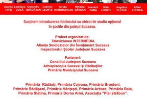 Proiectul ”10 pentru folclor”, ediţia a III-a, debutează astăzi la Colegiul Naţional ...