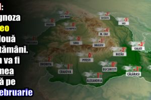 ANM: Prognoza meteo pe două săptămâni. Cum va fi vremea până pe 25 februarie