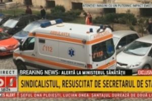 Cine este CONTROVERSATUL SINDICALIST care a făcut INFARCT la negocierile cu Sorina Pintea, la Ministeru Sănătăţii