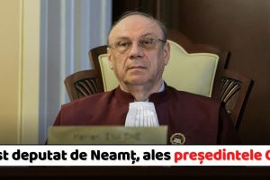 Fost deputat de Neamţ, ales preşedintele CCR