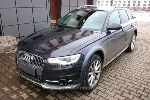 FOTO. Maşină furată în Germania, descoperită la Negreşti-Oaş