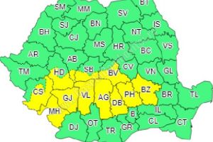 În această noapte, Cod Galben de ninsoare, valabil şi pentru judeţul Dâmboviţa