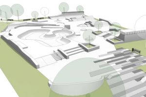 Primele imagini cu viitorul skate park de 1,1 milioane euro al Sibiului