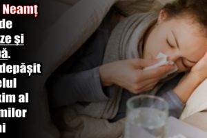 Val de viroze şi gripă în judeţul Neamţ. DSP: S-a depăşit nivelul maxim al ultimilor 5 ani